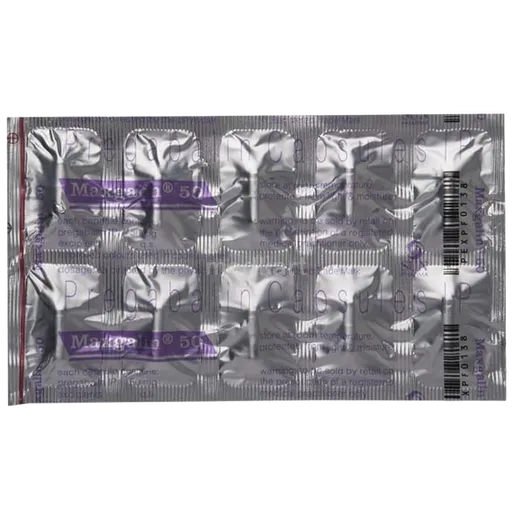 maxgalin 50mg tablet 10's